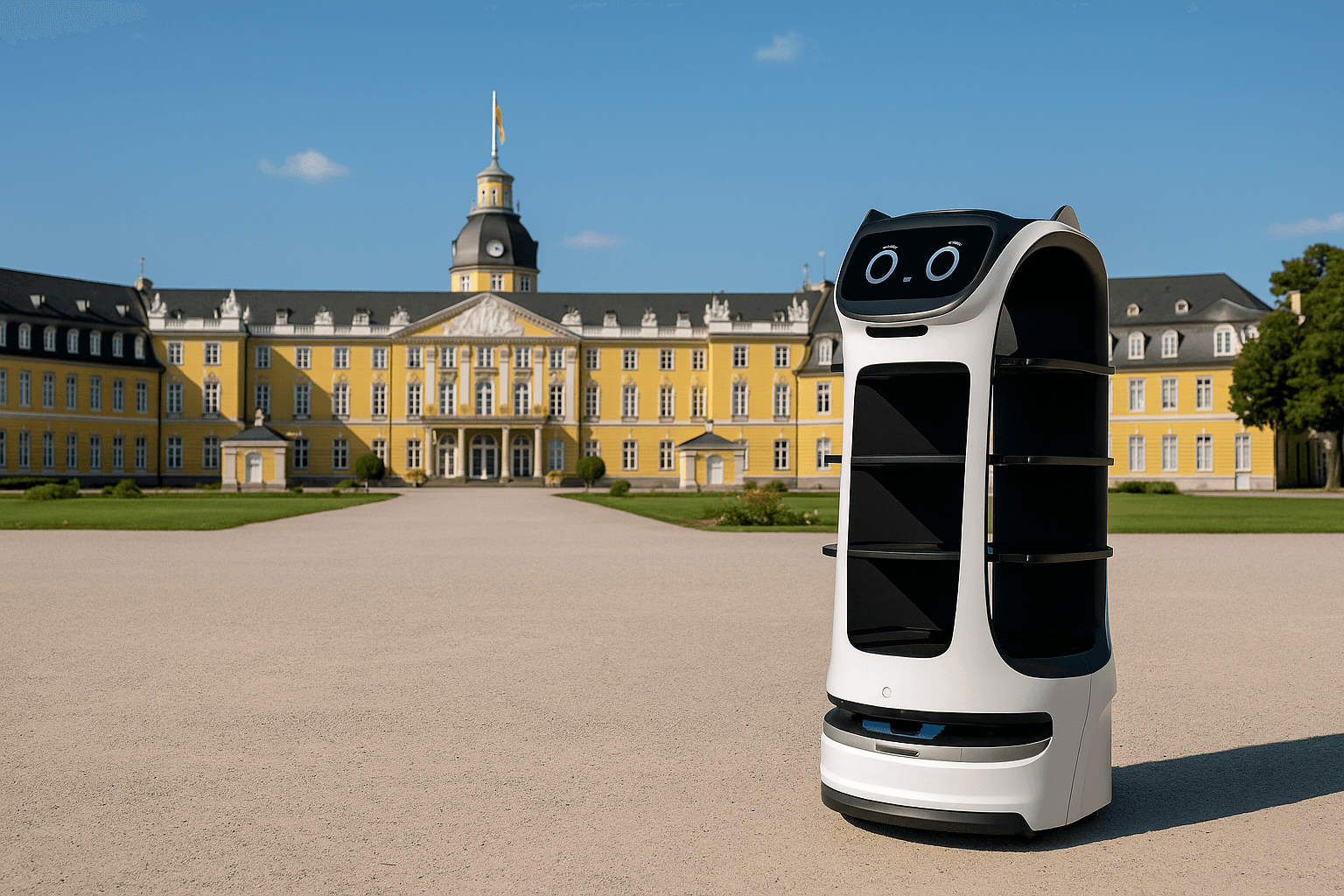 Servicer Roboter für die Gastronomie
